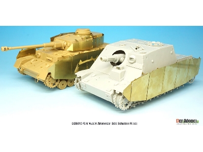 Pz.Iv Ausf.H Early/Mid Side Schurzen Pe Set (For Academy, Etc 1/35) - zdjęcie 3
