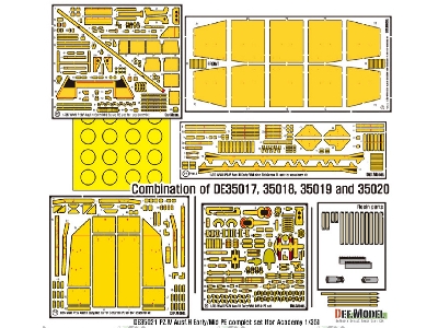 Pz.Iv Ausf.H Early/Mid Pe Complete Set (For Academy, Etc 1/35) - zdjęcie 4