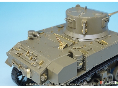 U.S. M3 Stuart Late Basic Pe Detail Up Set (For Tamiya, Academy 1/35) - zdjęcie 12