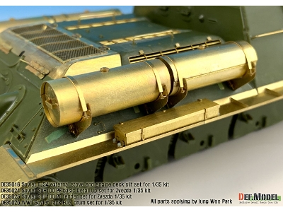 Su-100 Td Basic Pe Detail Up Set (For Zvezda New 1/35 Kit) - zdjęcie 12