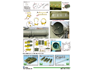 Su-100 Td Basic Pe Detail Up Set (For Zvezda New 1/35 Kit) - zdjęcie 15