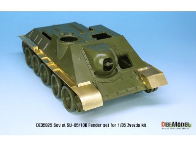 Su-85/100 Pe Fender Set (For Zvezda New 1/35 Kit) - zdjęcie 5