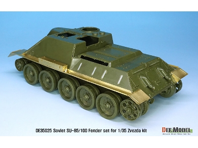 Su-85/100 Pe Fender Set (For Zvezda New 1/35 Kit) - zdjęcie 7