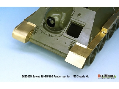 Su-85/100 Pe Fender Set (For Zvezda New 1/35 Kit) - zdjęcie 8