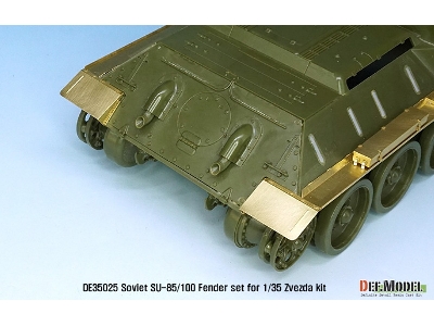 Su-85/100 Pe Fender Set (For Zvezda New 1/35 Kit) - zdjęcie 9
