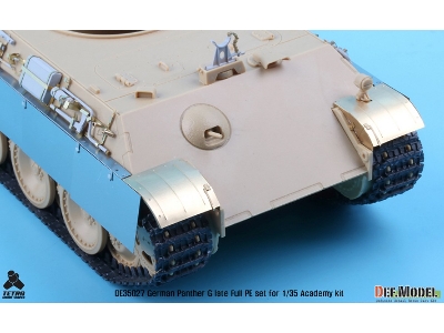 Wwii Panther G Fulll Pe Detail Up Set (For 1/35 Panther G Kit) - zdjęcie 5