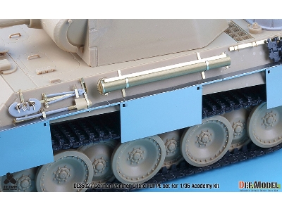 Wwii Panther G Fulll Pe Detail Up Set (For 1/35 Panther G Kit) - zdjęcie 6