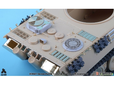 Wwii Panther G Fulll Pe Detail Up Set (For 1/35 Panther G Kit) - zdjęcie 8