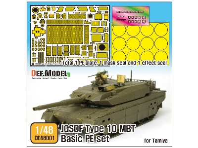 Jgsdf Type10 Basic Detail Up Set (For Tamiya 1/48) - zdjęcie 1