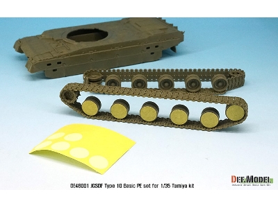 Jgsdf Type10 Basic Detail Up Set (For Tamiya 1/48) - zdjęcie 3