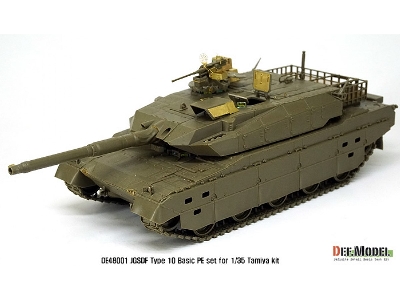 Jgsdf Type10 Basic Detail Up Set (For Tamiya 1/48) - zdjęcie 8