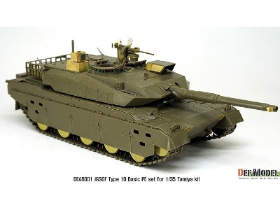 Jgsdf Type10 Basic Detail Up Set (For Tamiya 1/48) - zdjęcie 10