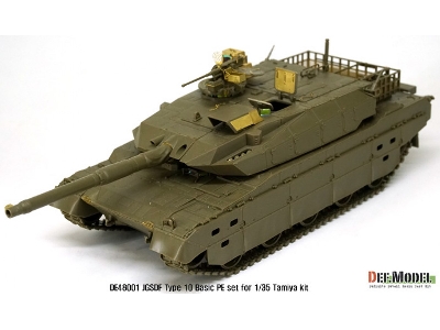 Jgsdf Type10 Basic Detail Up Set (For Tamiya 1/48) - zdjęcie 11
