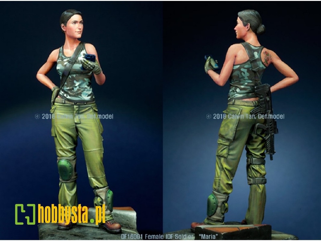 Modern Idf Female Soldier 'maria' - zdjęcie 1 Modern Idf Female Soldier 'maria' - zdjęcie 1