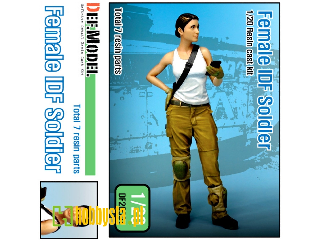 Modern Idf Female Soldier - zdjęcie 1 Modern Idf Female Soldier - zdjęcie 1
