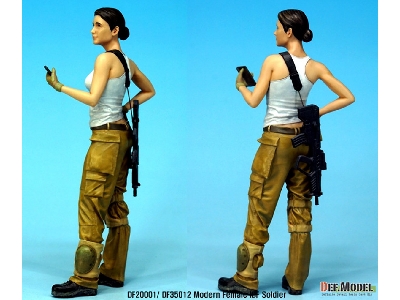 Modern Idf Female Soldier - zdjęcie 5