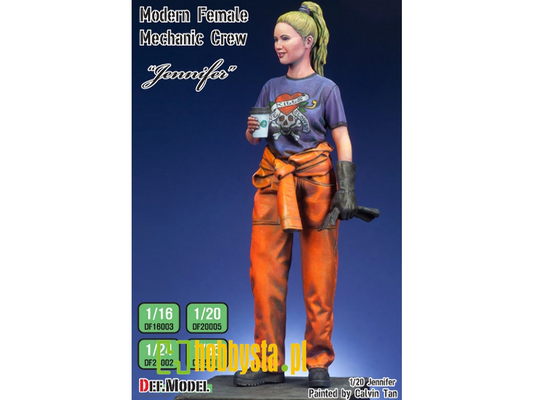 Modern Female Mechanic Crew Jennifer - zdjęcie 1 Modern Female Mechanic Crew Jennifer - zdjęcie 1