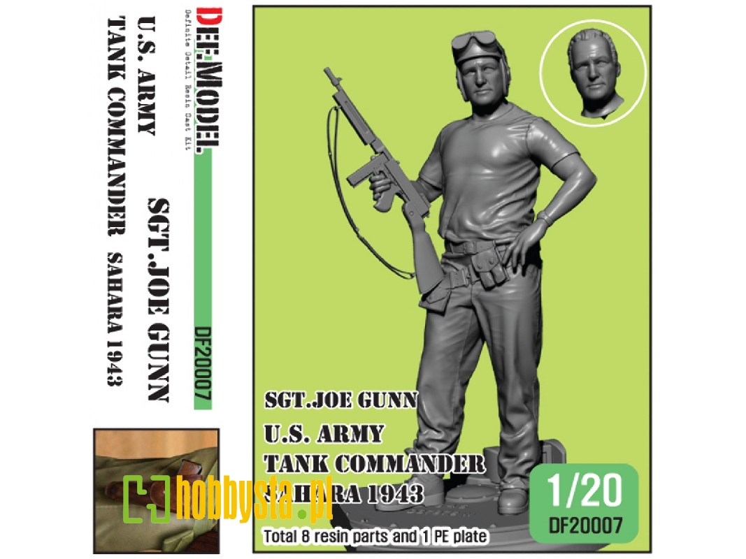 Wwii Us Army Tank Commander Sgt. Joe Sahara 1943 - zdjęcie 1 Wwii Us Army Tank Commander Sgt. Joe Sahara 1943 - zdjęcie 1