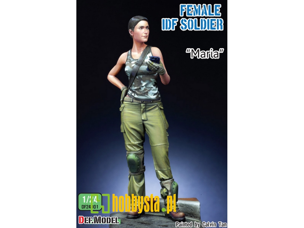 Modern Idf Female Soldier - zdjęcie 1 Modern Idf Female Soldier - zdjęcie 1