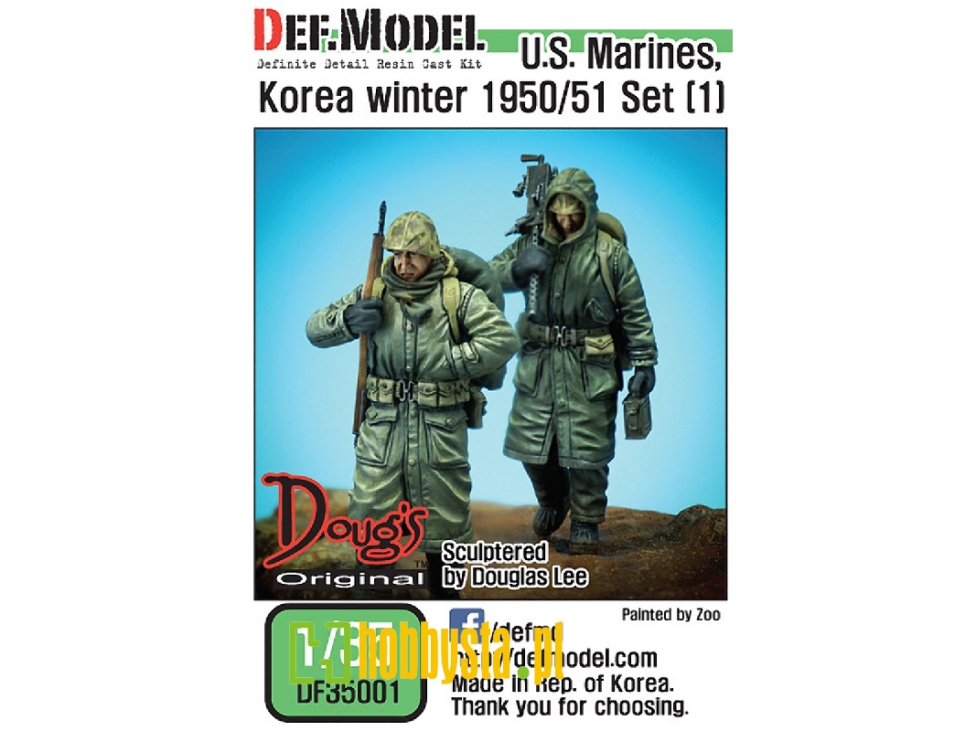 Us Marines Korea Winter 1950/51 Set 1 (2 Figures) - zdjęcie 1 Us Marines Korea Winter 1950/51 Set 1 (2 Figures) - zdjęcie 1