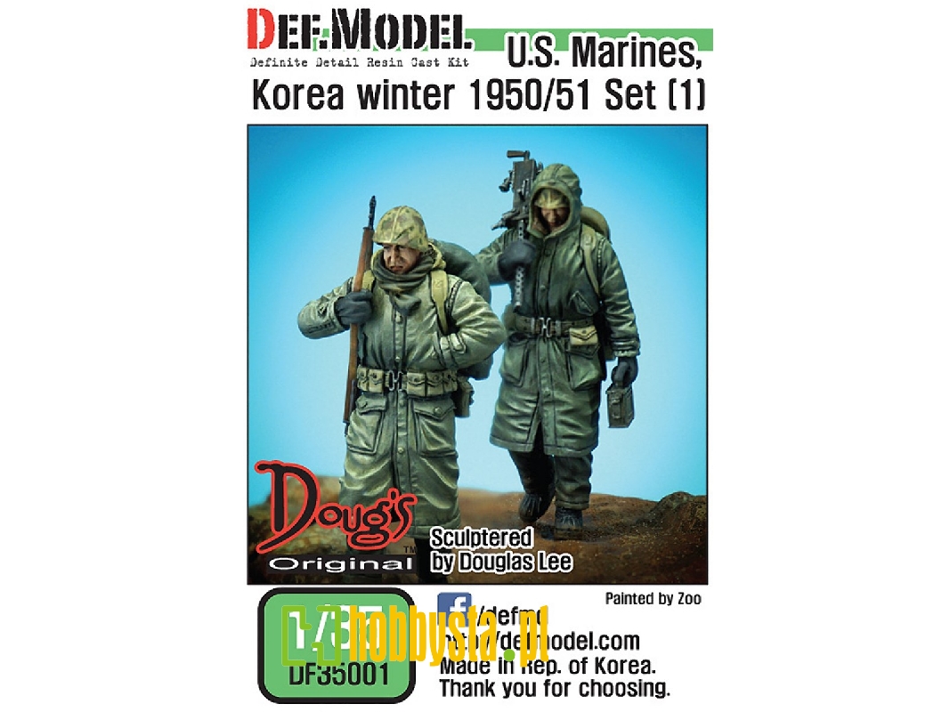 Us Marines Korea Winter 1950/51 Set 1 (2 Figures) - zdjęcie 1