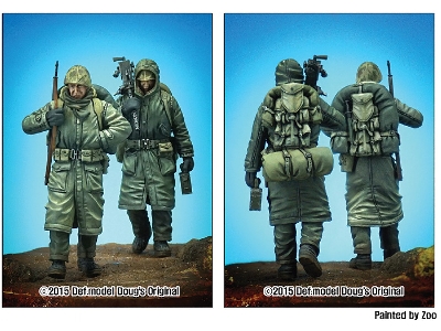 Us Marines Korea Winter 1950/51 Set 1 (2 Figures) - zdjęcie 2