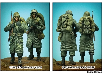Us Marines Korea Winter 1950/51 Set 2 (2 Figures) - zdjęcie 2