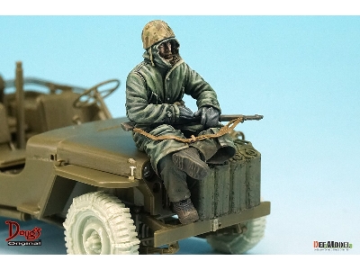 Us Marines Jeep Rider Korea Winter 1950/51 - zdjęcie 4