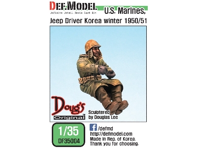 Us Marines Jeep Driver Korea Winter 1950/51 - zdjęcie 1