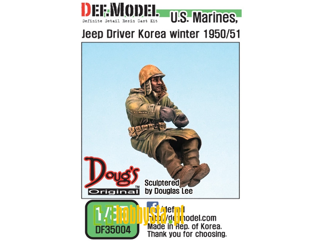 Us Marines Jeep Driver Korea Winter 1950/51 - zdjęcie 1 Us Marines Jeep Driver Korea Winter 1950/51 - zdjęcie 1