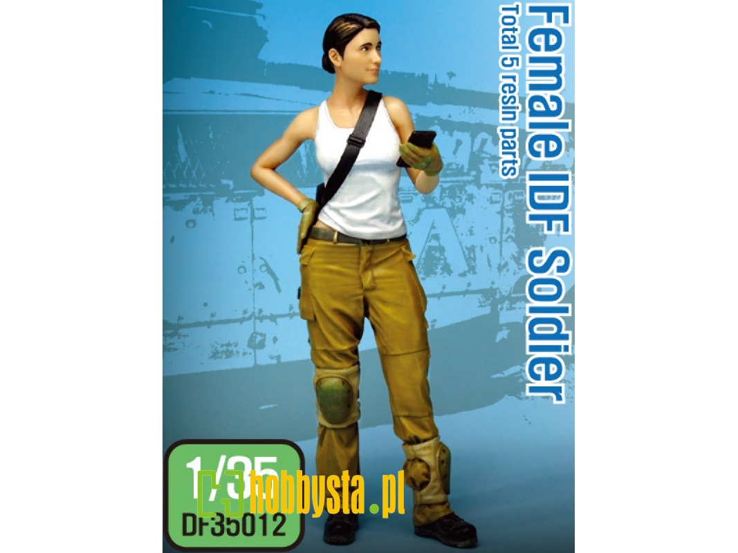 Modern Idf Female Soldier - zdjęcie 1