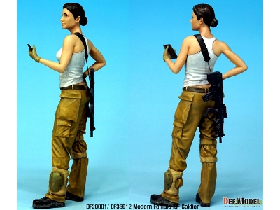 Modern Idf Female Soldier - zdjęcie 3