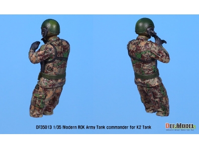 Modern Rok Army Tank Commander For K2 (Digital Camo Uniform) - zdjęcie 4