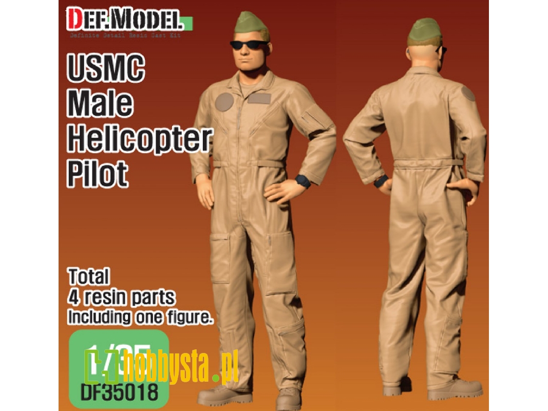 Usmc Male Helicopter Pilot Standing - zdjęcie 1