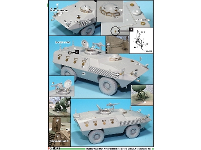 Km900 'rok Army' Light Armored Vehicle Kit - zdjęcie 3