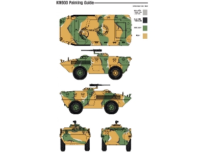 Km900 'rok Army' Light Armored Vehicle Kit - zdjęcie 4