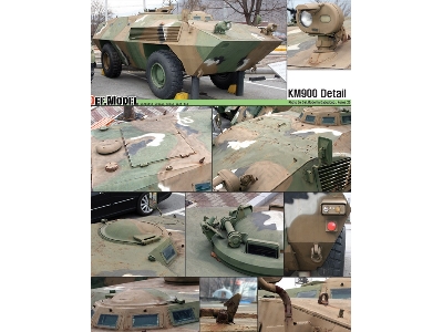 Km900 'rok Army' Light Armored Vehicle Kit - zdjęcie 5