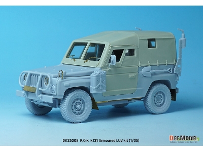 R.O.K K131 1/4t Armoured Utility Truck (Full Resin Kit) - zdjęcie 3