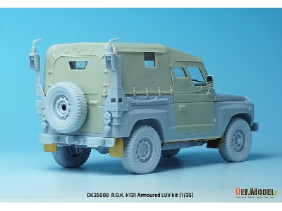 R.O.K K131 1/4t Armoured Utility Truck (Full Resin Kit) - zdjęcie 4