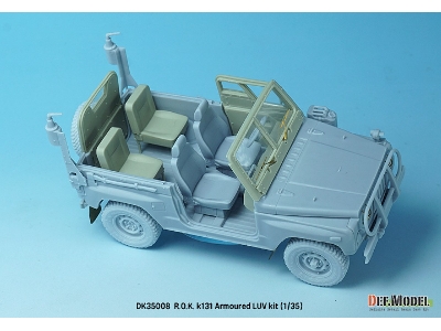 R.O.K K131 1/4t Armoured Utility Truck (Full Resin Kit) - zdjęcie 5