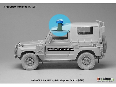 R.O.K Military Police Light Set For K131 - zdjęcie 9