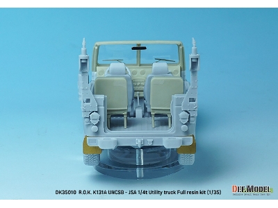 R.O.K K131a Uncsb - Jsa 1/4t Utility Truck (Full Resin Kit) - zdjęcie 6