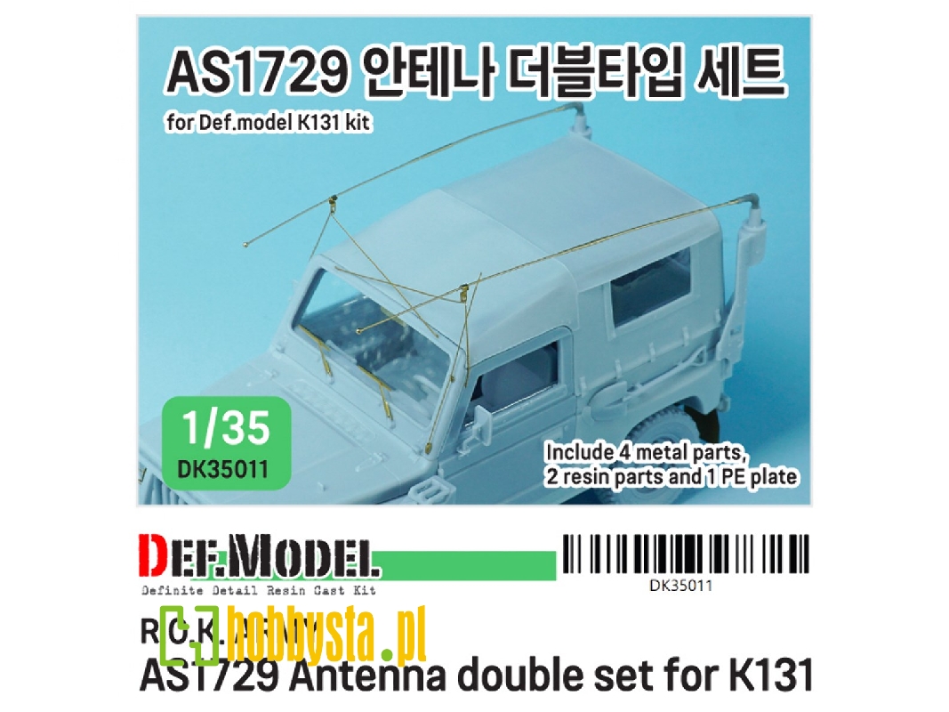 R.O.K K131 As1729 Antenna Double Set - zdjęcie 1 R.O.K K131 As1729 Antenna Double Set - zdjęcie 1