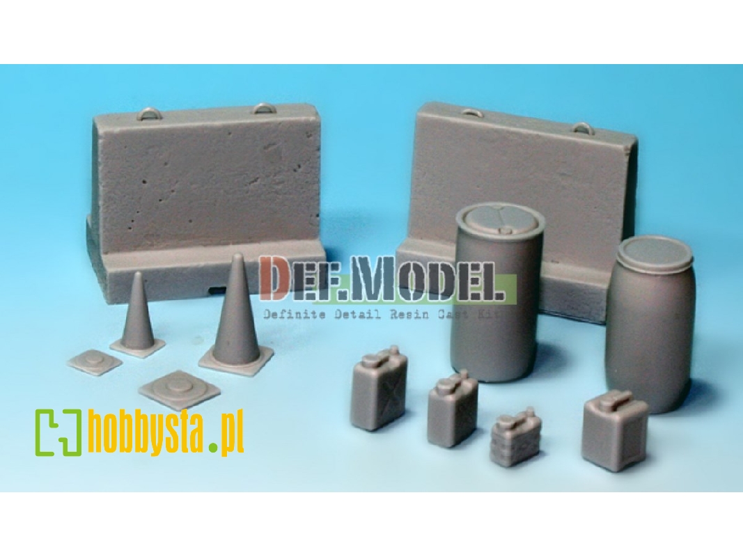 Us Jersey Barrier Set (Small Type) - zdjęcie 1 Us Jersey Barrier Set (Small Type) - zdjęcie 1