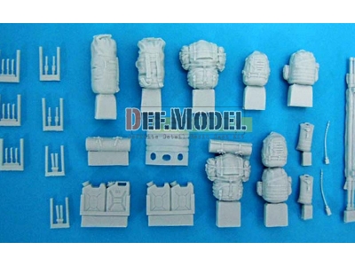 M1151 Hmmwv Stowage & Mt Tire Set (For Academy 1/35) - zdjęcie 2