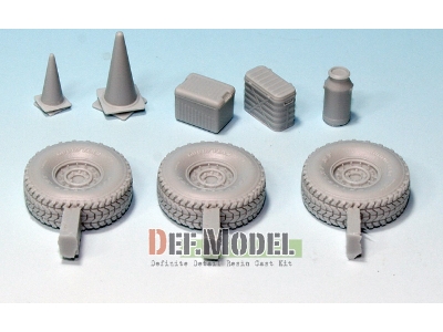 M1151 Hmmwv Stowage & Mt Tire Set (For Academy 1/35) - zdjęcie 3