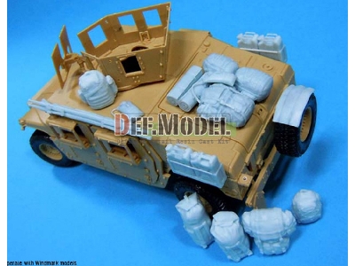 M1151 Hmmwv Stowage & Mt Tire Set (For Academy 1/35) - zdjęcie 4
