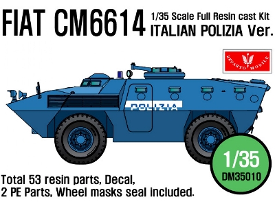 Fiat Cm6614 Lav 'polizia' (Full Kit) - zdjęcie 1