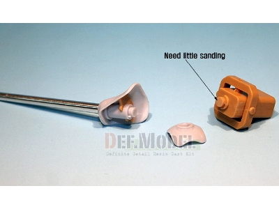 Hetzer Late Type Mantlet Set (For Academy 1/35) - zdjęcie 3