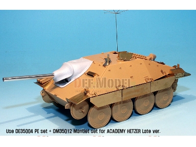 Hetzer Late Type Mantlet Set (For Academy 1/35) - zdjęcie 4